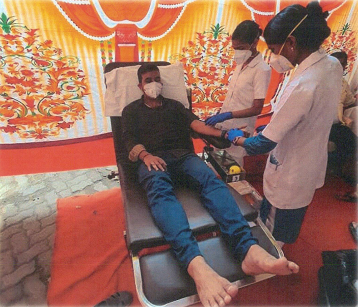 Blood Donation Camp - 150+ Donors Participated